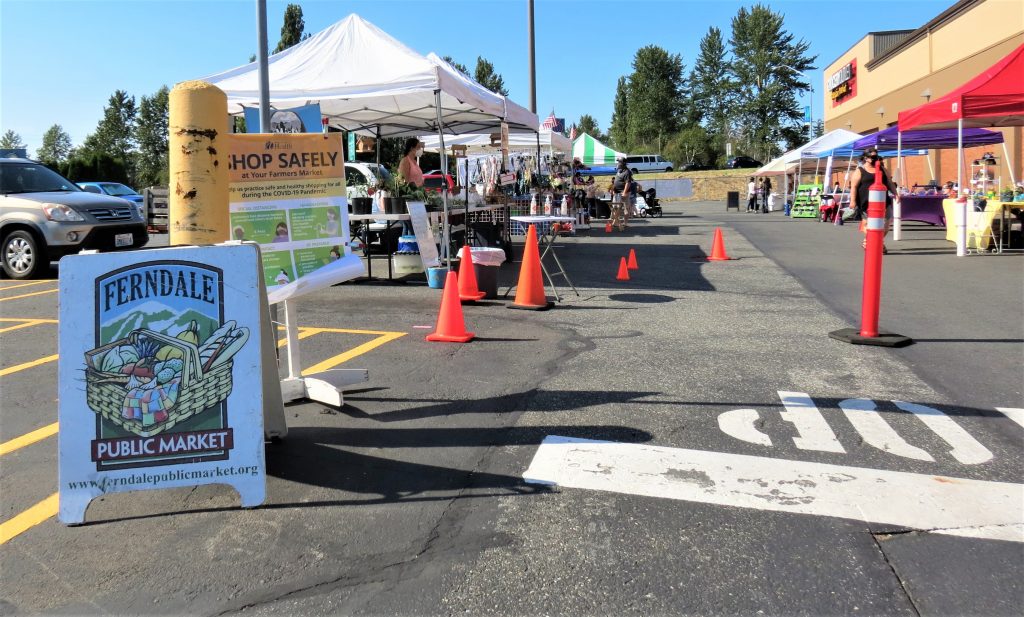 Ferndale Public Market opens for their 13th season (July 10, 2020). Photo: My Ferndale News