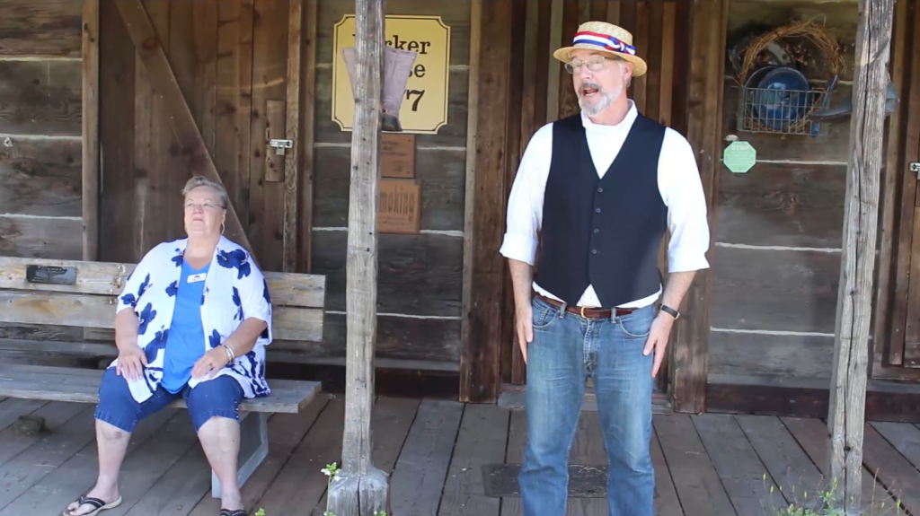 Frame from a city-produced video celebrating Whatcom Old Settlers Picnic events (July 22, 2020).