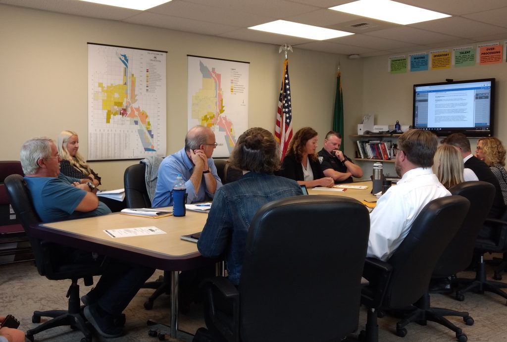 Ferndale City Council committee meeting (October 2, 2019). Photo: My Ferndale News