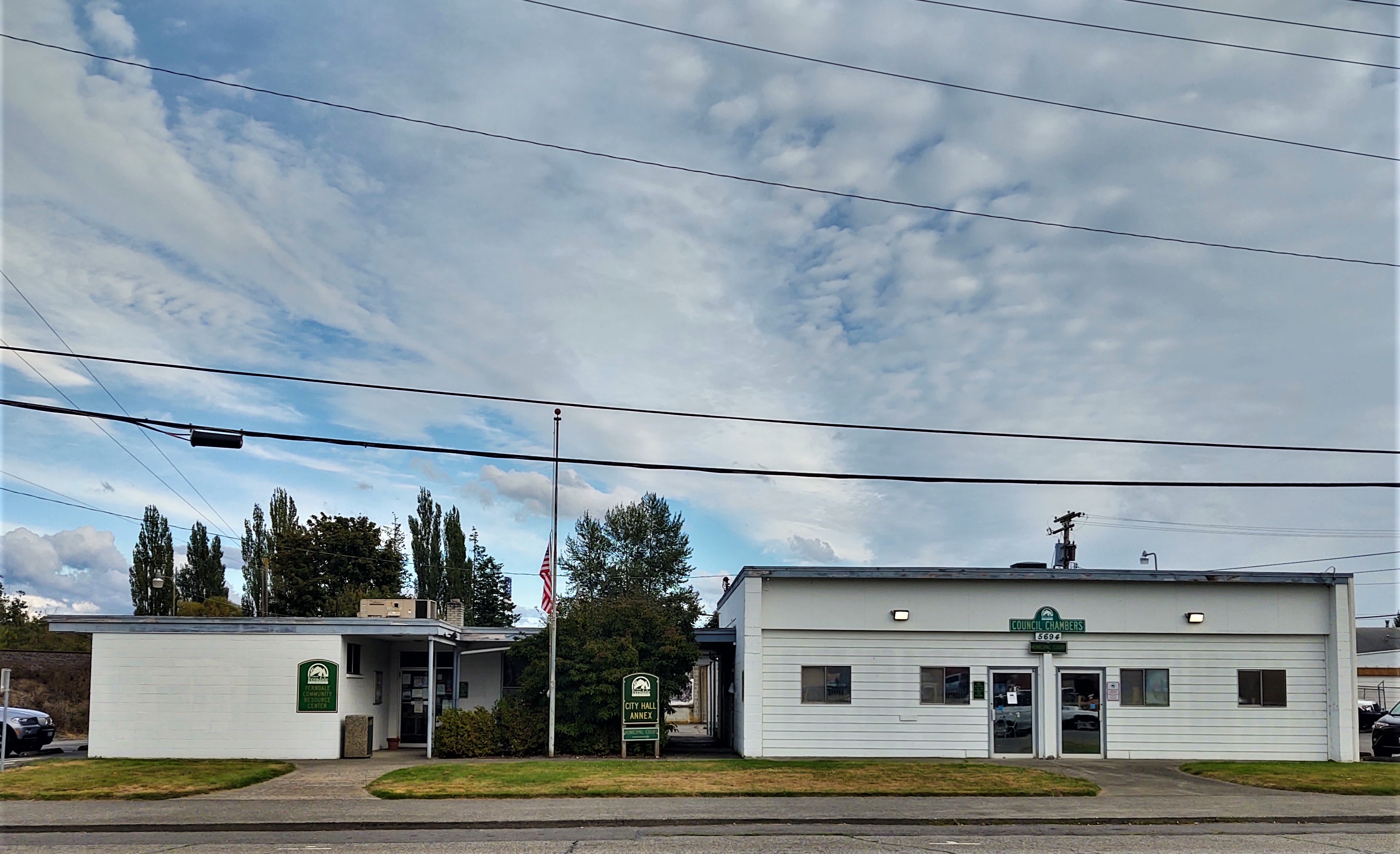 Ferndale City Hall Annex (September 22, 2020). Photo: My Ferndale News
