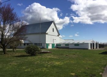 Farm storage building in the 1600 block of Matz Road (2017). Photo from Whatcom County Assessor's Office database