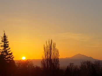 Sunrise (March 31, 2021). Photo courtesy of Jackie Rodriguez of Ferndale.