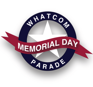 Whatcom Memorial Day Parade logo (2021)