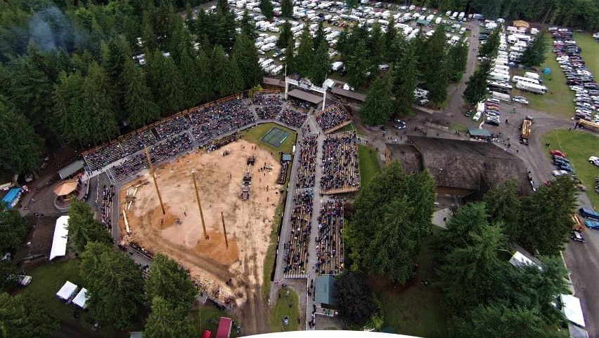 Deming Logging Show grounds. Source: Deming Logging Show