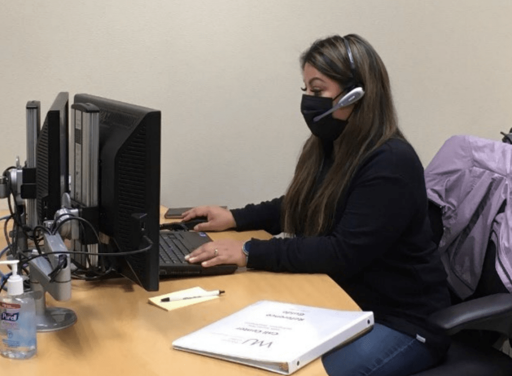 Call receiver. Photo: Whatcom County