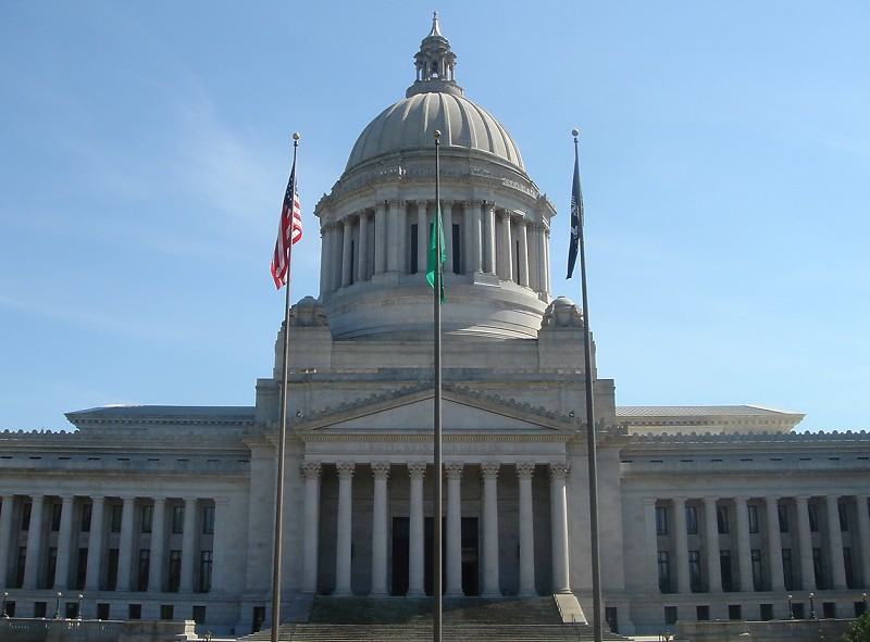 Washington State Capitol Legislative Building. Source: State of Washington