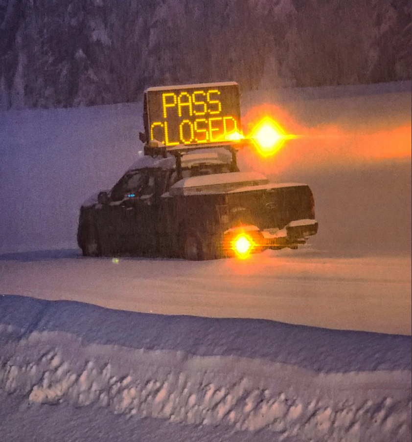 Washington State Department of Transportation vehicle incident response vehicle. Photo courtesy of WSDOT