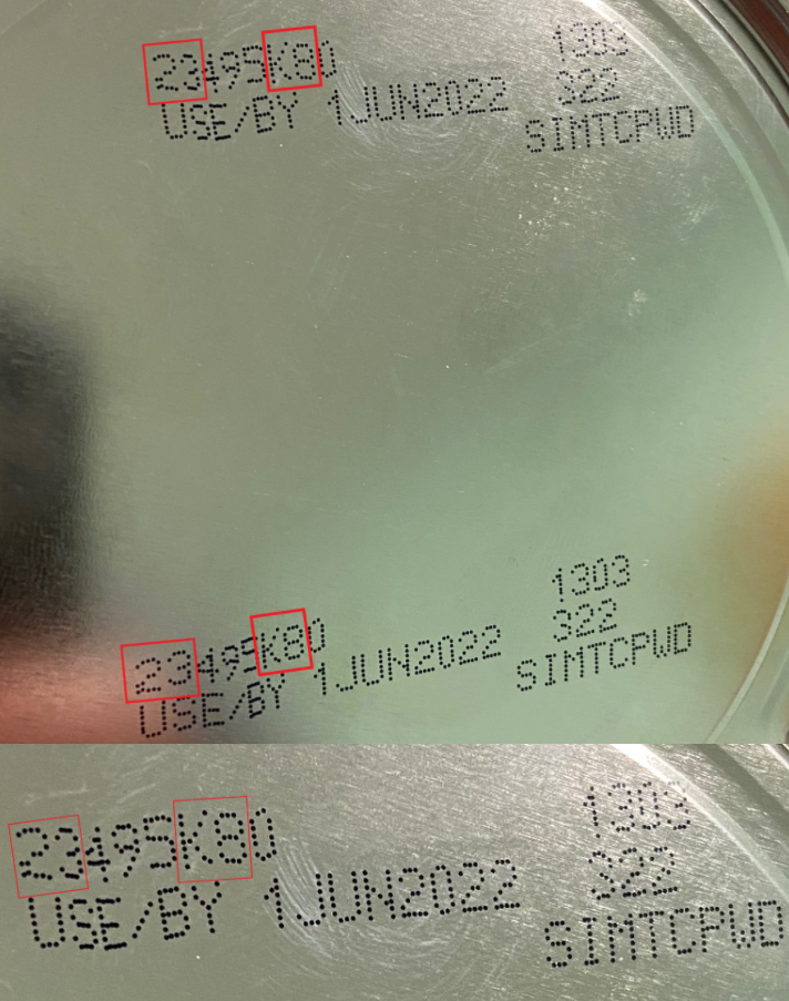 Product images provided by FDA