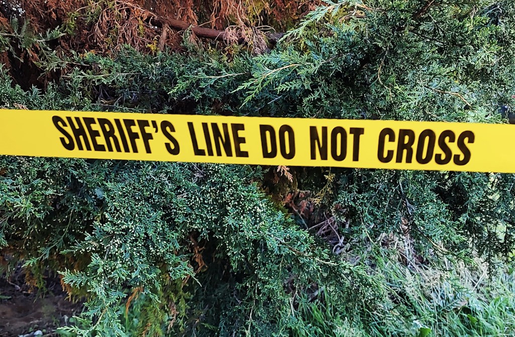 Whatcom County Sheriff's Office crime scene tape. Whatcom County file photo
