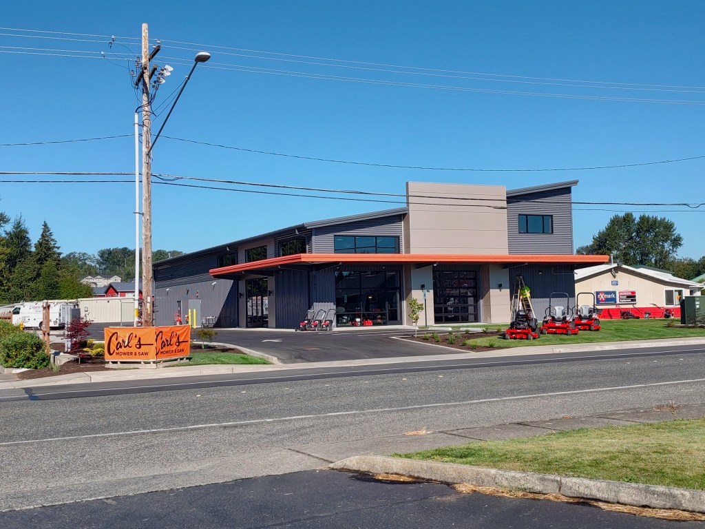 Carl's Mower & Saw (August 17, 2022). Photo: Whatcom News