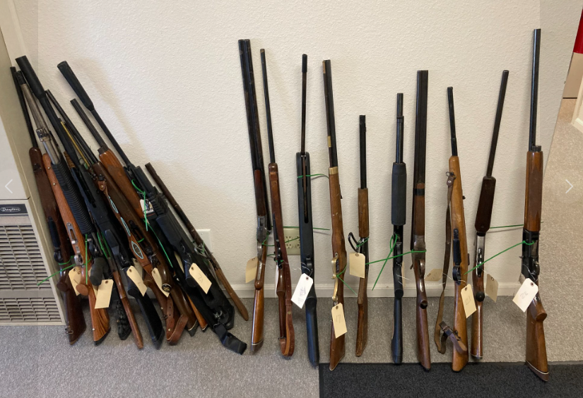 Items seized following a search of a vehicle by Everson Police (July 12, 2022). Photo courtesy of Everson Police
