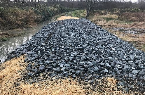 Rainbow Slough repair (December 2021). Source: Whatcom County Public Works