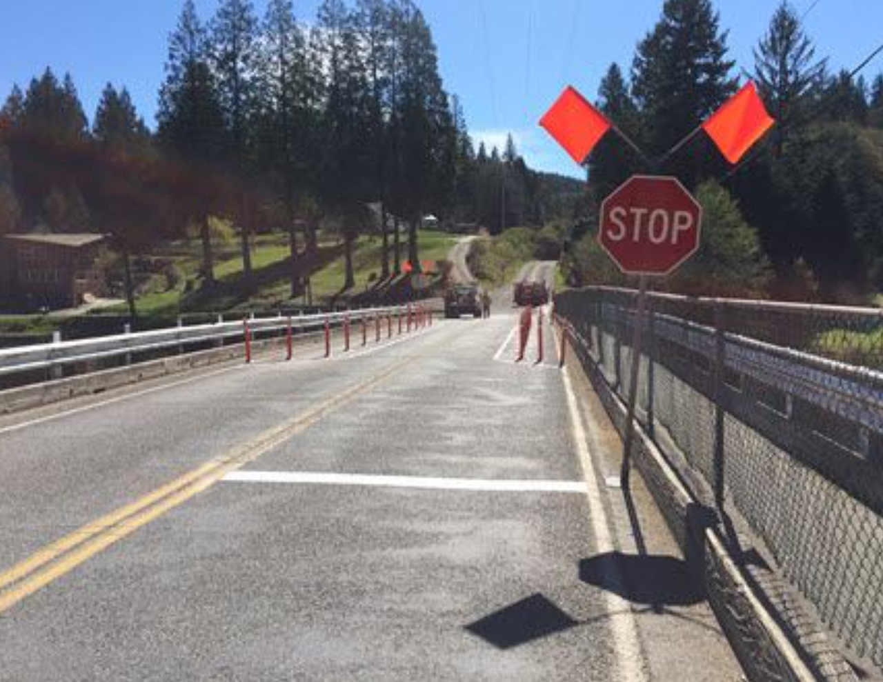 Single-lane traffic revision on the bridge. Source: Whatcom County
