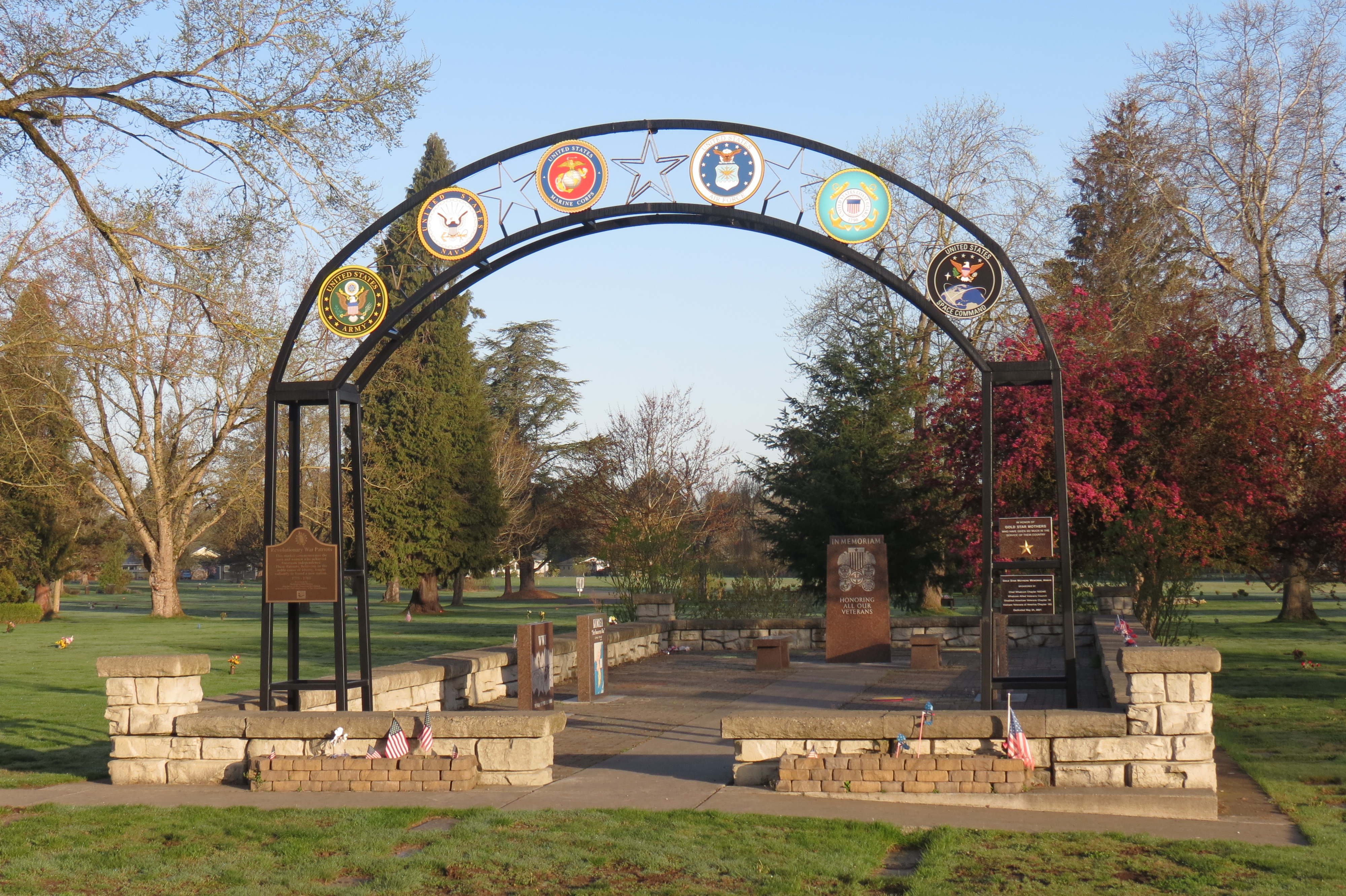 Allied Veterans Memorial (April 28, 2023). Photo: Whatcom News