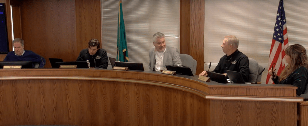 Port of Bellingham Commissioners meeting (March 19, 2024). Photo: Port of Bellingham