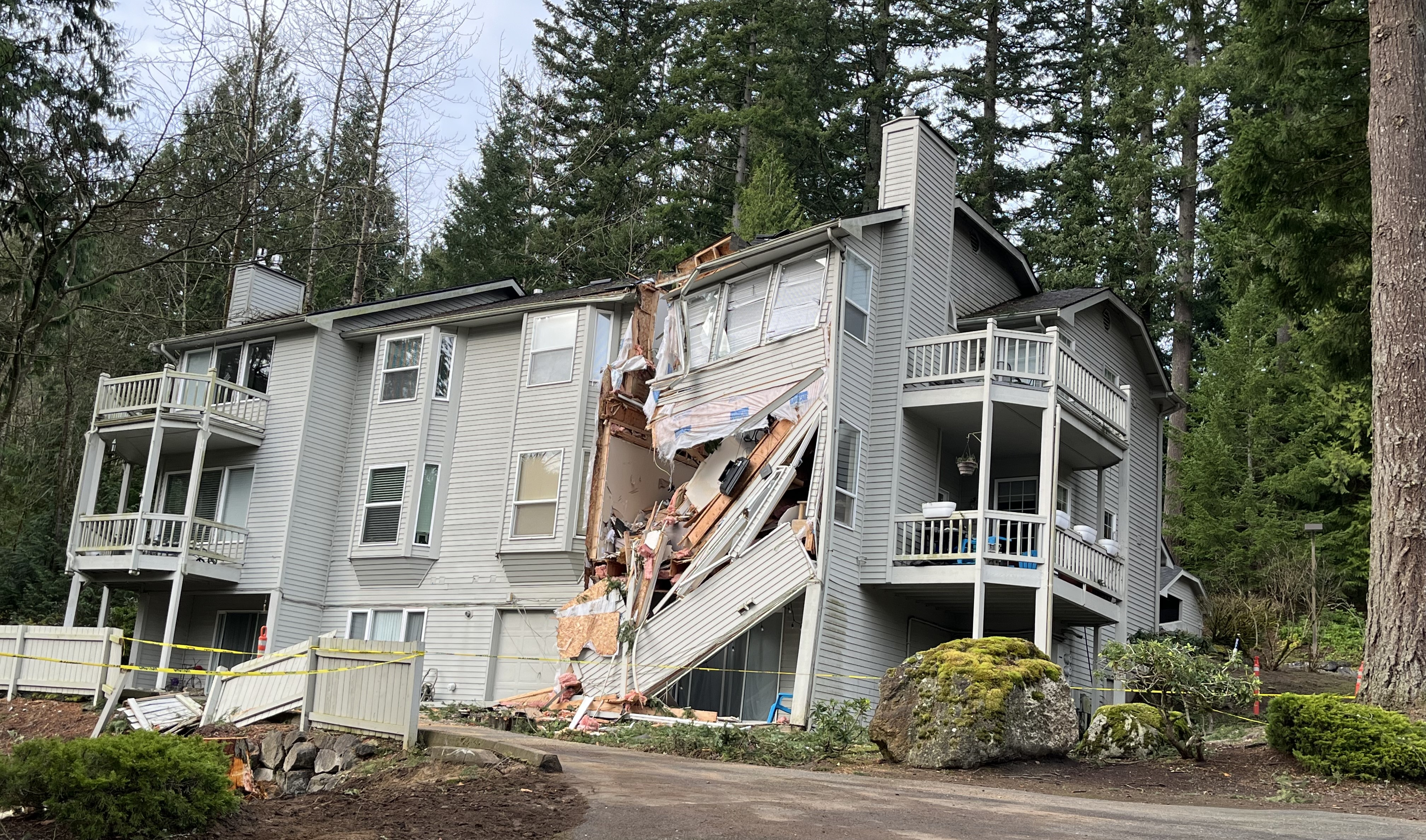 Property damage following high windstorm (November 2024). Source: Whatcom County
