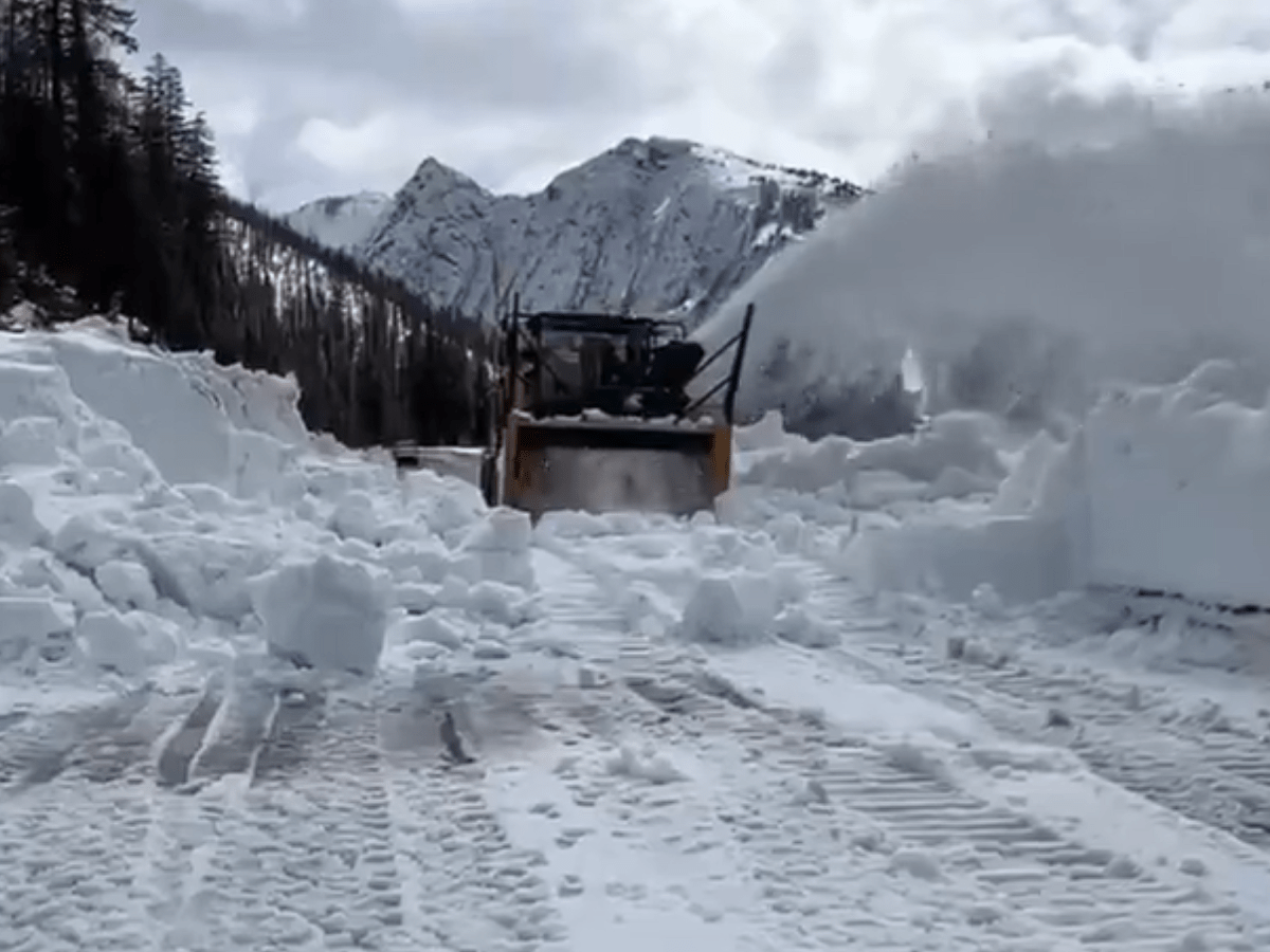 North Cascades Highway (SR20) reopened today (Sunday)