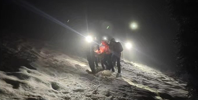 Scene of rescue. Source: Bellingham Mountain Rescue Council
