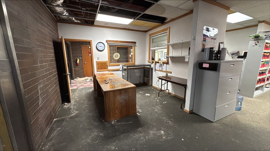 Aftermath of water damage in Ferndale City Hall (September 18, 2025). Source: City of Ferndale