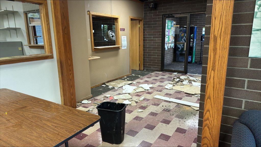 Aftermath of water damage in Ferndale City Hall (September 18, 2025). Source: City of Ferndale