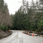 Scene of storm damage on Mt Baker Hwy (SR542) east of Glacier (December 18, 2025). Source: WSDOT