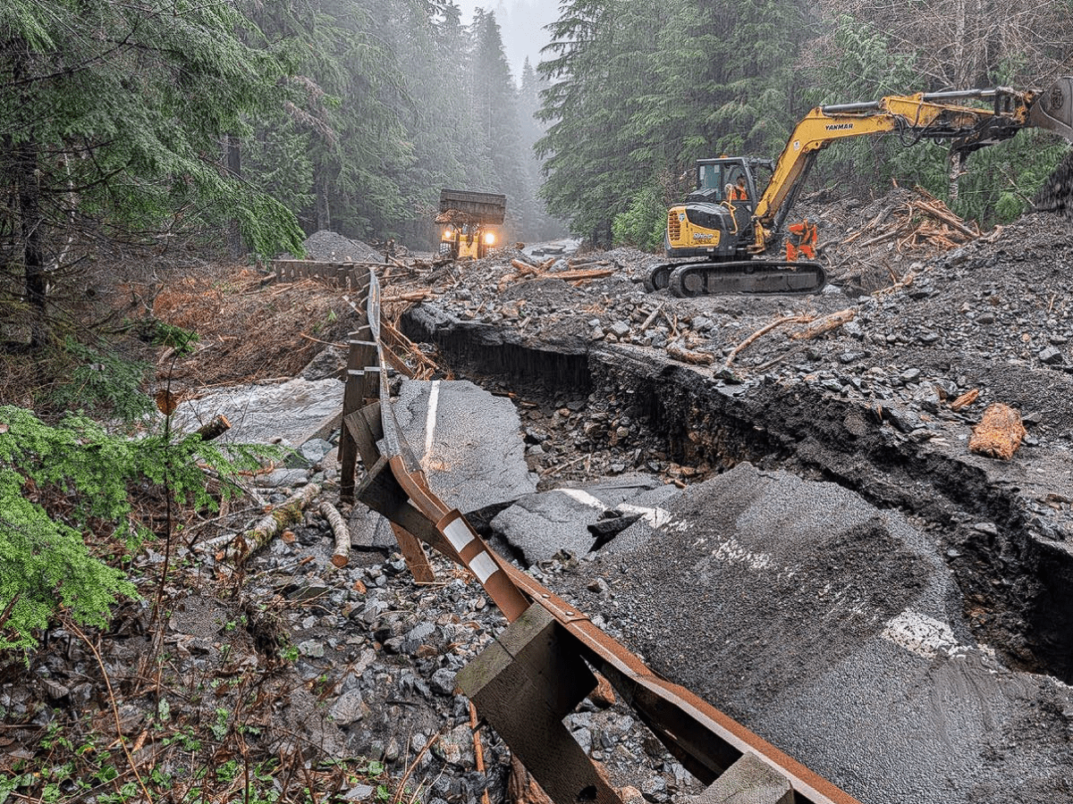 WSDOT: Mt Baker Hwy repairs will require a 5-day full road closure