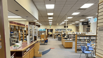 Bellingham Public Library Central branch (date unknown). Source: Bellingham Public Library