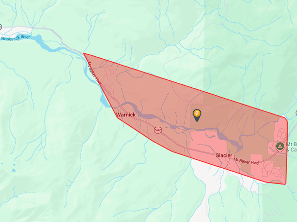 Glacier power outage leaves over 1,000 without power Tuesday