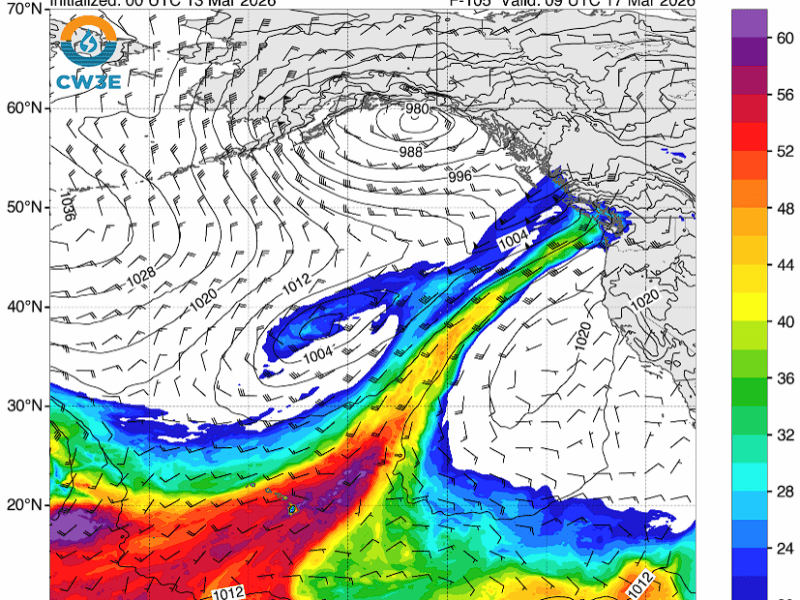 Heavy rains forecast to raise the Nooksack River level next week