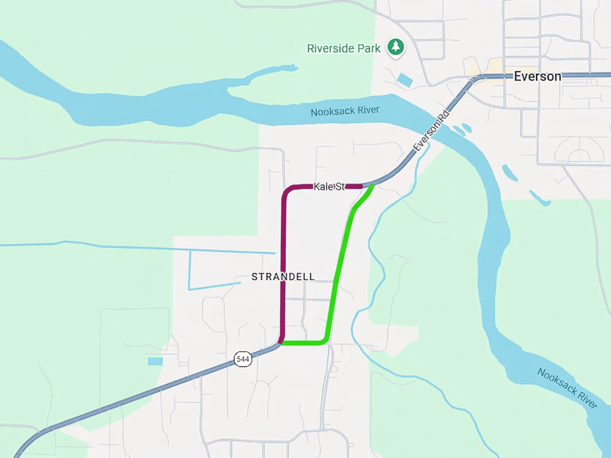 Detour planned for 3-month Everson project on SR544