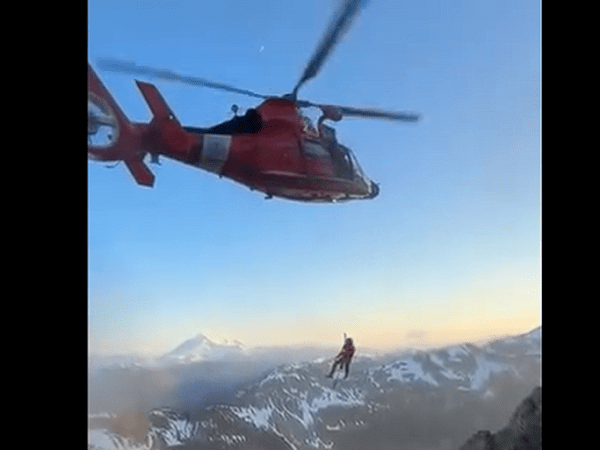 Coast Guard rescues injured hiker from Mount Larrabee