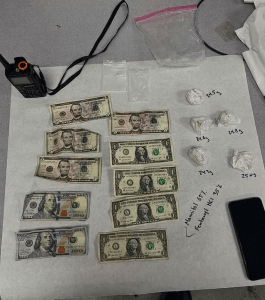 Items recovered following a traffic stop by WSP (June 2026). Source: WSP