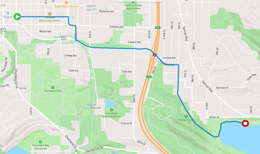 2026 Ragnar Race segment map