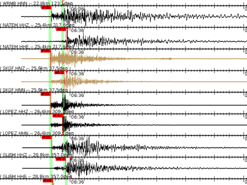 Earthquake reported ~30 miles south of Whatcom County