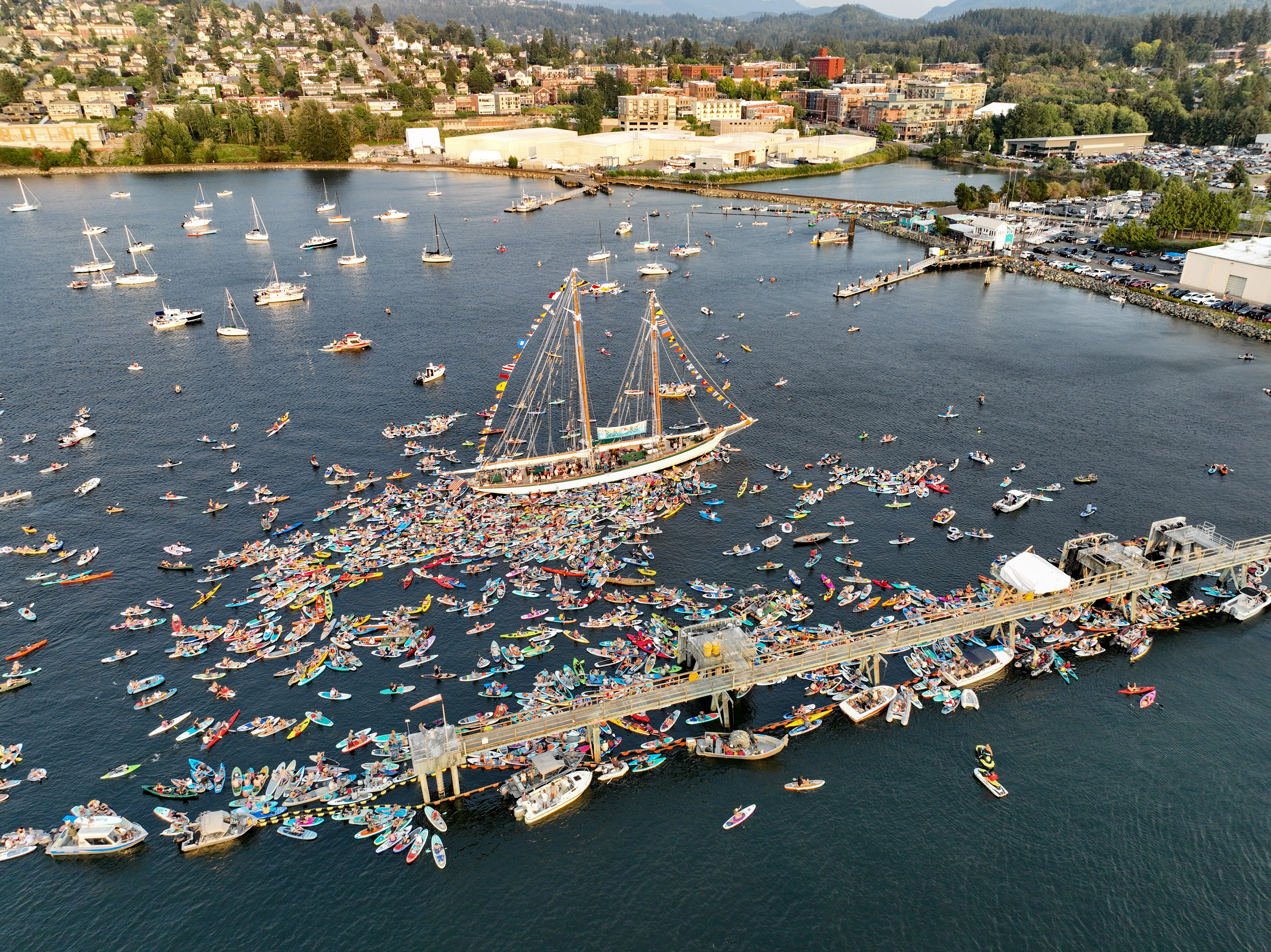 Scene of a Beats on the Bay event (August 11, 2026). Photo courtesy of The Pazific