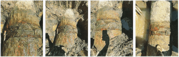 Closeups showing the joint failure points. Source: Whatcom PUD #1