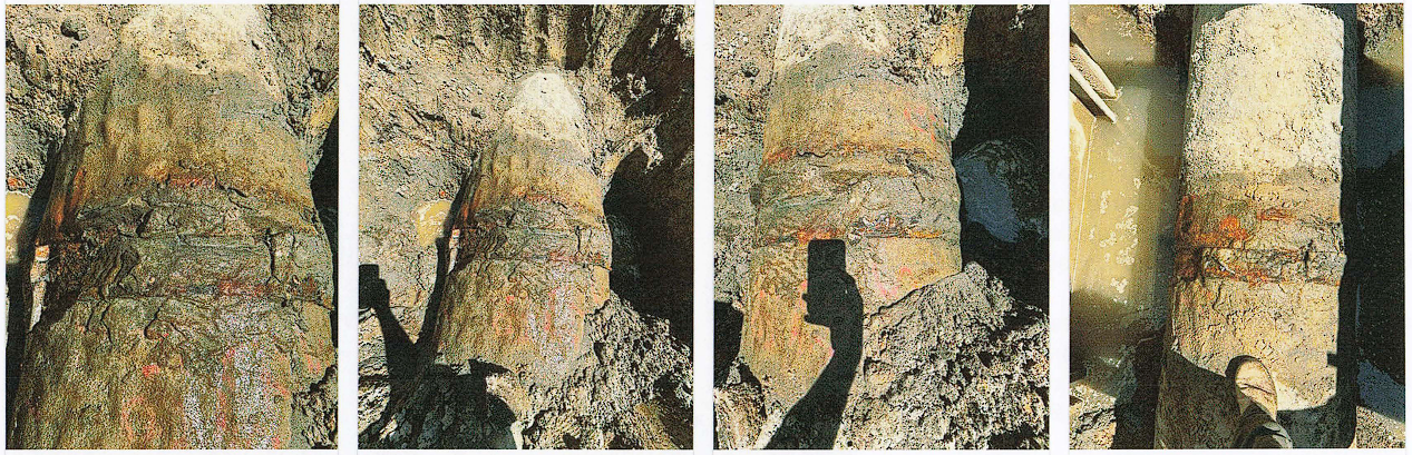 Closeups showing the joint failure points. Source: Whatcom PUD #1